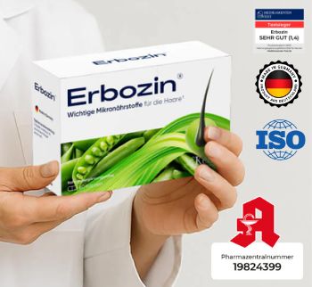 Erbozin® Produktpackung mit Apotheken-Hinweis