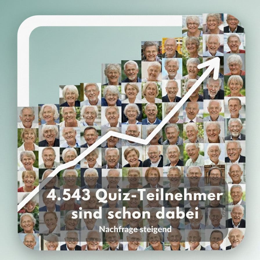 4.543 Quiz-Teilnehmer sind schon dabei