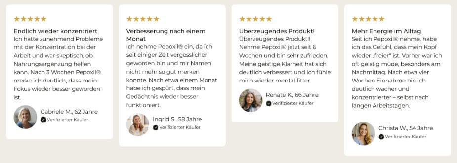 Kundenbewertungen und Erfahrungsberichte zu Pepoxil