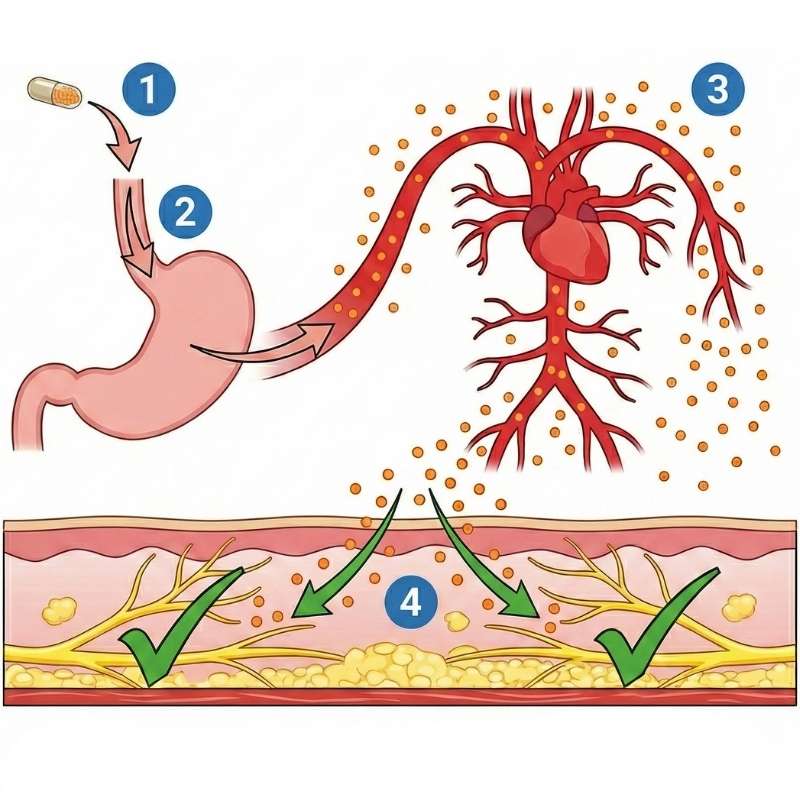 Systemische Wirkung durch orale Einnahme