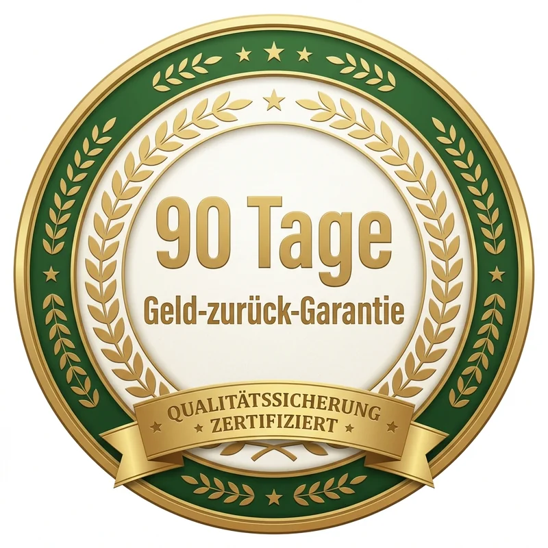 90 Tage Geld-zur&uuml;ck-Garantie