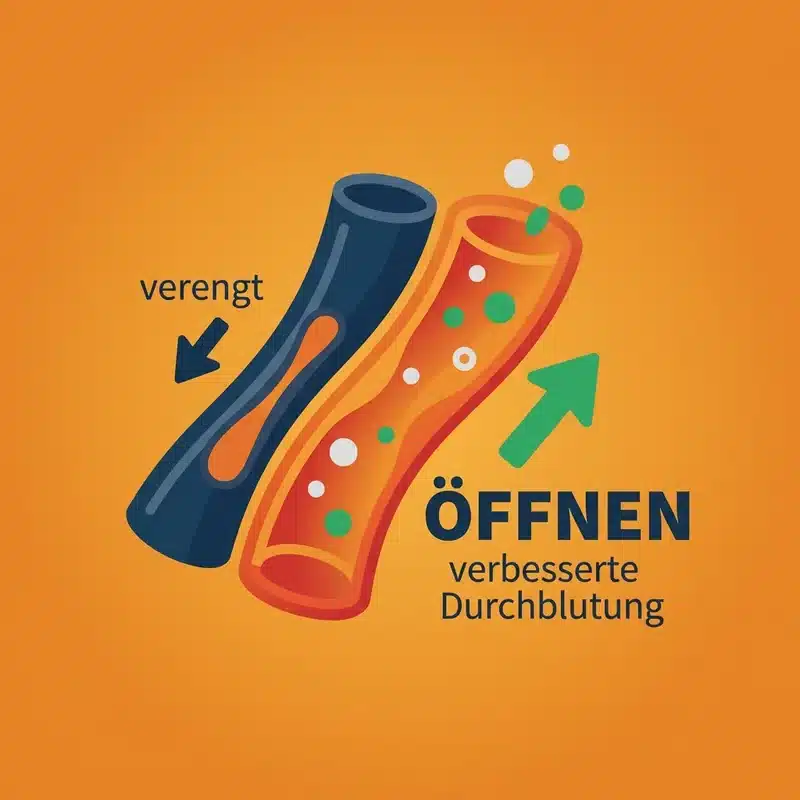 Phase 2: Blutgef&auml;&szlig; &ouml;ffnet sich