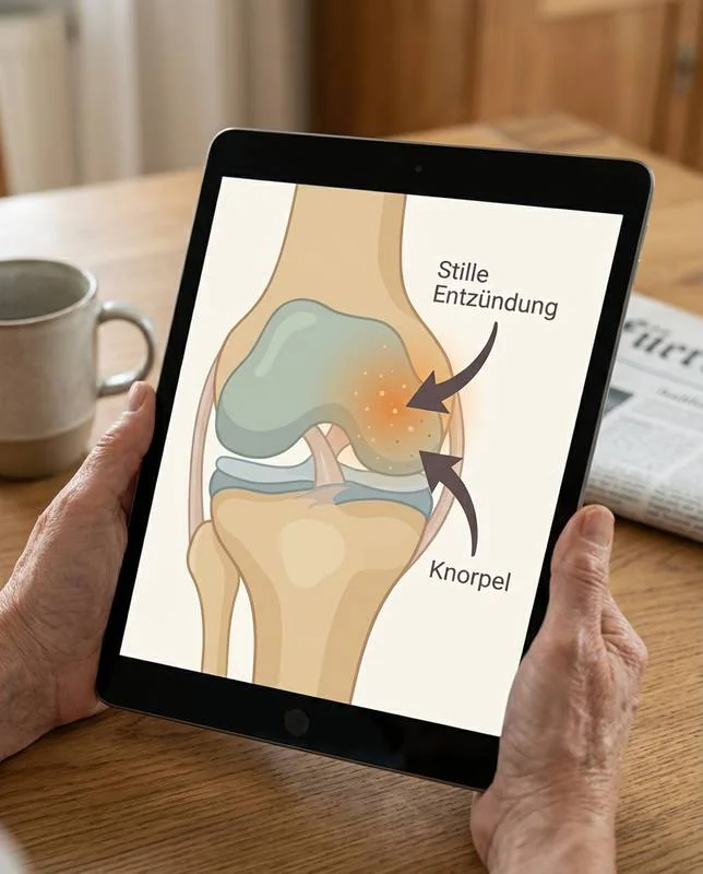 Stille Entzündung im Knie