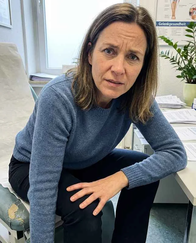 Patientin in der Arztpraxis