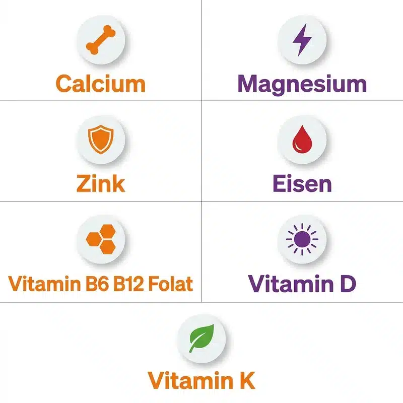 Vitamine und Mineralstoffe in Menobelan