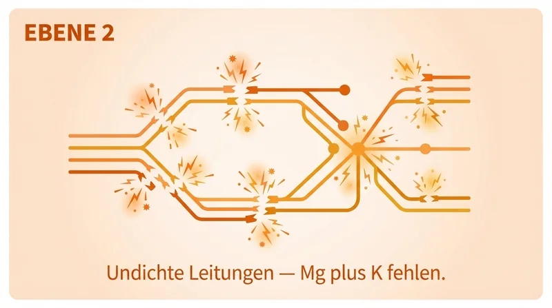 Ebene 2: Undichte Leitungen