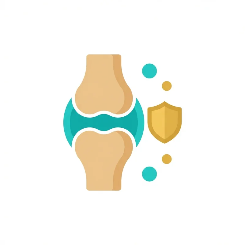 Illustration: Glucosamin + Chondroitin im natürlichen Matrix-Verbund