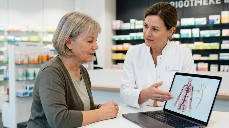 Die Apothekerin zeigte mir am Computer, warum meine Vitamine nie ankamen