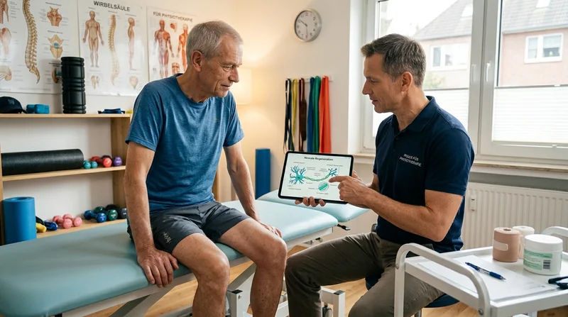 Der Physiotherapeut, der selbst Läufer war: "Ich habe jemanden begleitet, der nach Polyneuropathie wieder lief"