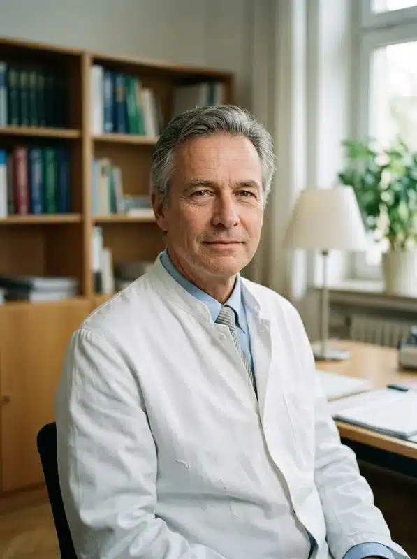 Dr. Martin Köhler suchte nach einem Ansatz, der nicht nur Schmerzsignale dämpft, sondern die Nervenversorgung selbst adressiert.